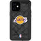 NBA Los Angeles Lakers Dark Rust iPhone 12 Mini Waterproof Case