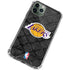 NBA Los Angeles Lakers Dark Rust iPhone 12 Pro Clear Case