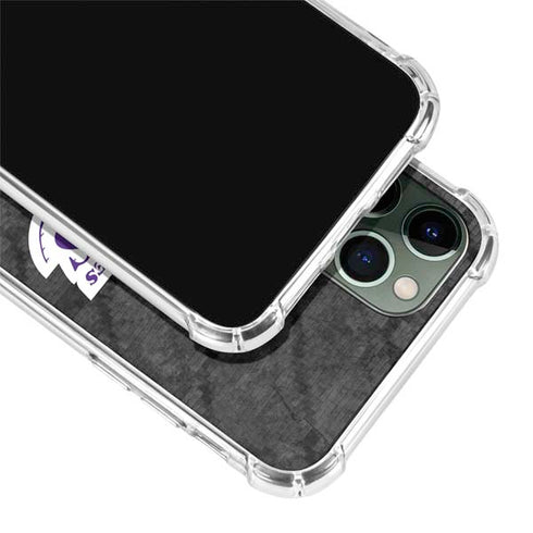 NBA Los Angeles Lakers Dark Rust iPhone 12 Pro Max Clear Case