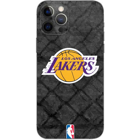 NBA Los Angeles Lakers Dark Rust iPhone 12 Pro Skin
