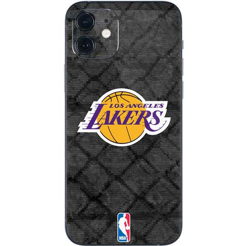 NBA Los Angeles Lakers Dark Rust iPhone 12 Skin
