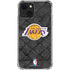 NBA Los Angeles Lakers Dark Rust iPhone 13 Clear Case
