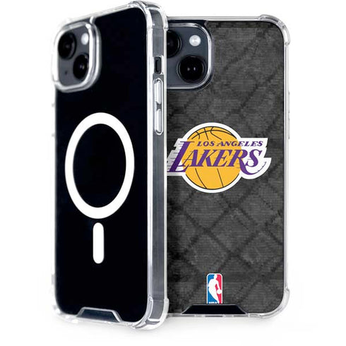 NBA Los Angeles Lakers Dark Rust iPhone 13 MagSafe Case