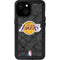 NBA Los Angeles Lakers Dark Rust iPhone 13 Mini Waterproof Case