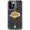 NBA Los Angeles Lakers Dark Rust iPhone 13 Pro Clear Case