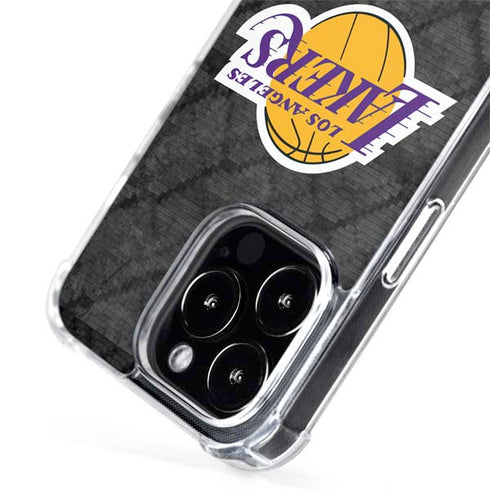 NBA Los Angeles Lakers Dark Rust iPhone 13 Pro MagSafe Case