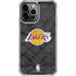 NBA Los Angeles Lakers Dark Rust iPhone 13 Pro Max Clear Case