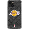 NBA Los Angeles Lakers Dark Rust iPhone 14 Clear Case