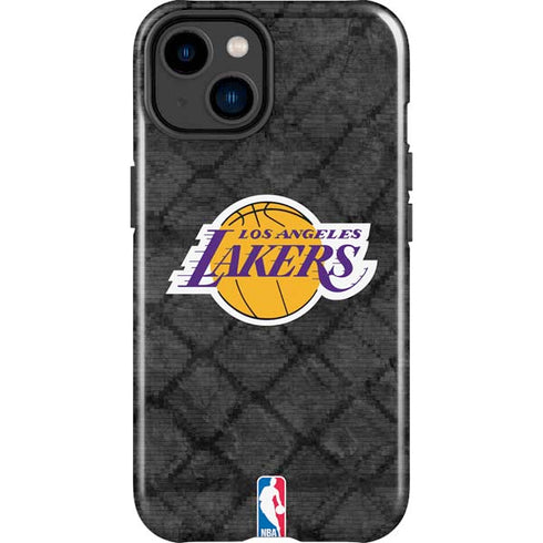 NBA Los Angeles Lakers Dark Rust iPhone 14 Plus Impact Case