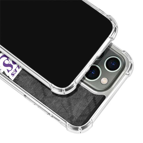 NBA Los Angeles Lakers Dark Rust iPhone 15 Pro Clear Case