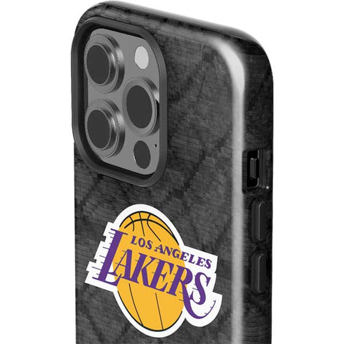 NBA Los Angeles Lakers Dark Rust iPhone 14 Pro Impact Case
