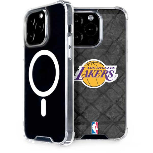 NBA Los Angeles Lakers Dark Rust iPhone 14 Pro MagSafe Case