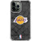 NBA Los Angeles Lakers Dark Rust iPhone 15 Pro Max Clear Case