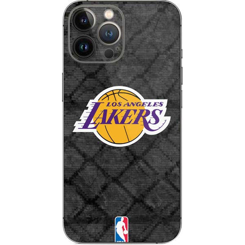 NBA Los Angeles Lakers Dark Rust iPhone 14 Pro Max Skin