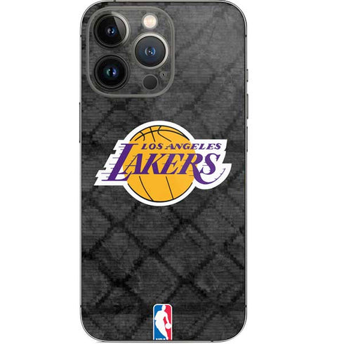 NBA Los Angeles Lakers Dark Rust iPhone 15 Pro Skin