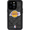 NBA Los Angeles Lakers Dark Rust iPhone 14 Pro Waterproof Case