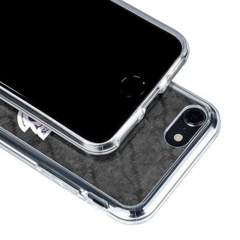 NBA Los Angeles Lakers Dark Rust iPhone SE (2nd & 3rd Gen) Clear Case