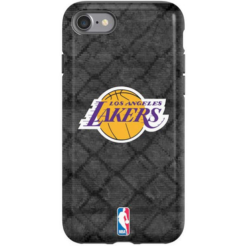 NBA Los Angeles Lakers Dark Rust iPhone SE (2nd & 3rd Gen) Pro Case