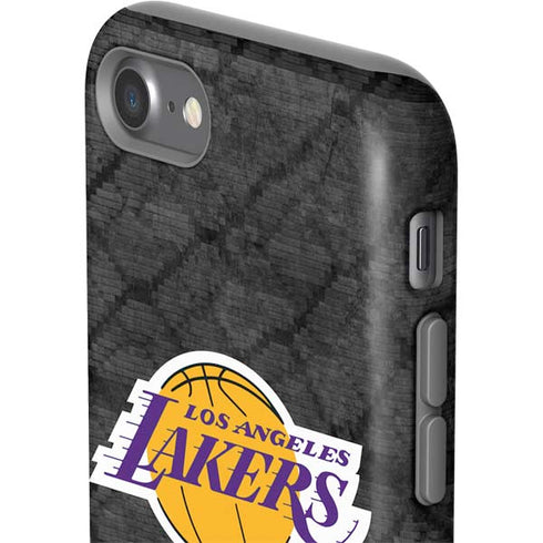 NBA Los Angeles Lakers Dark Rust iPhone SE (2nd & 3rd Gen) Pro Case