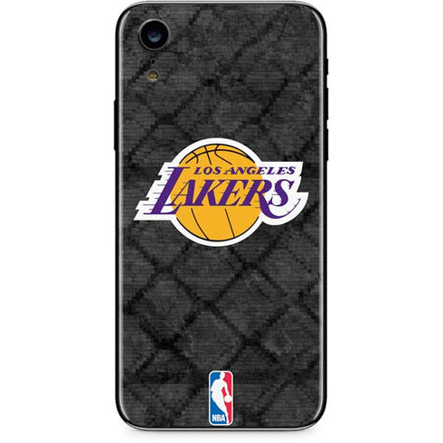 NBA Los Angeles Lakers Dark Rust iPhone XR Skin