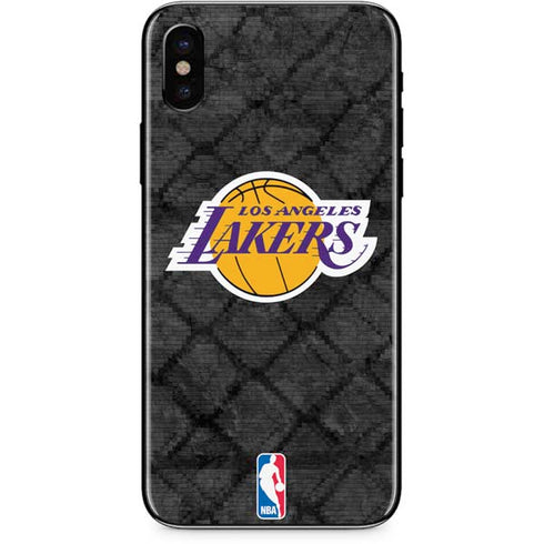 NBA Los Angeles Lakers Dark Rust iPhone XS Max Skin