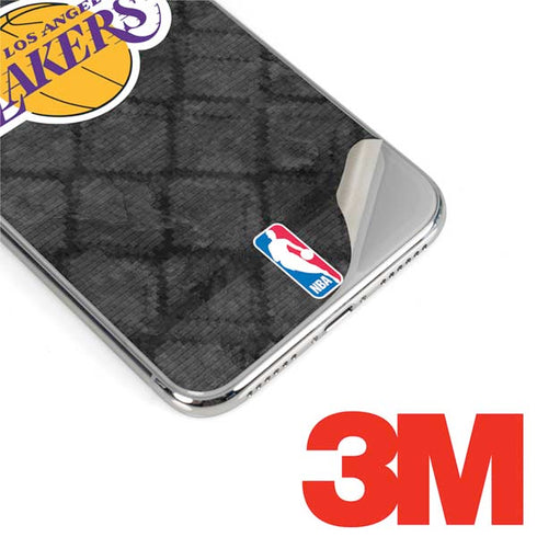 NBA Los Angeles Lakers Dark Rust iPhone XS Skin
