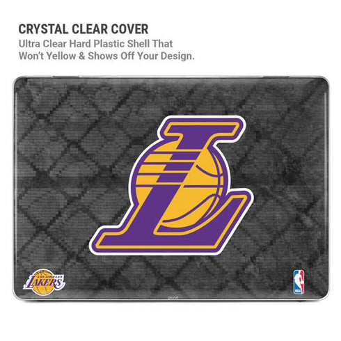 NBA Los Angeles Lakers Dark Rust MacBook Air 15in (2023-2025) Case plus Skin