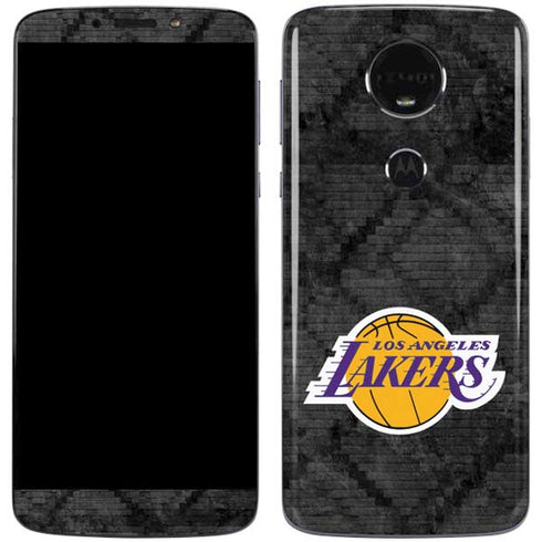 NBA Los Angeles Lakers Dark Rust Moto E5 Plus Skin