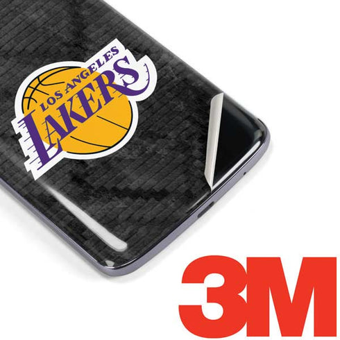NBA Los Angeles Lakers Dark Rust Moto E5 Plus Skin