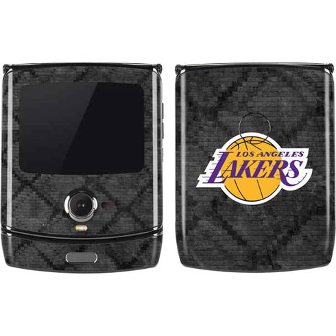 NBA Los Angeles Lakers Dark Rust Motorola RAZR Skin