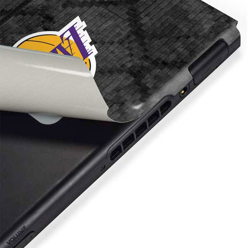 NBA Los Angeles Lakers Dark Rust Nintendo Switch Bundle Skin