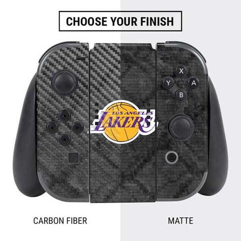 NBA Los Angeles Lakers Dark Rust Nintendo Switch Bundle Skin