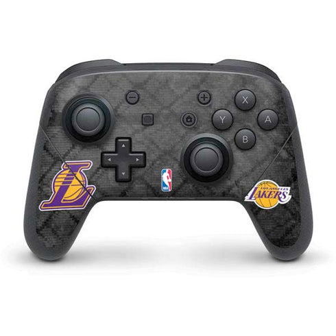 NBA Los Angeles Lakers Dark Rust Nintendo Switch Pro Controller Skin