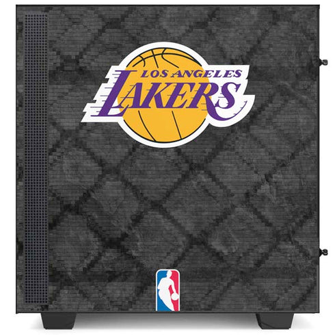 NBA Los Angeles Lakers Dark Rust NZXT H510 Compact ATX Mid-Tower Case Skin