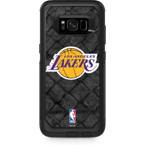 NBA Los Angeles Lakers Dark Rust Otterbox Commuter Galaxy Skin
