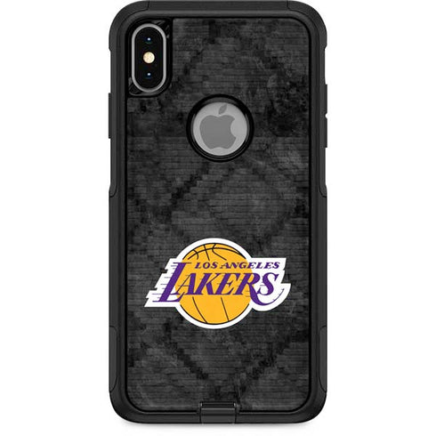 NBA Los Angeles Lakers Dark Rust Otterbox Commuter iPhone Skin