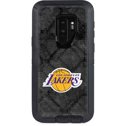 NBA Los Angeles Lakers Dark Rust Otterbox Defender Galaxy Skin