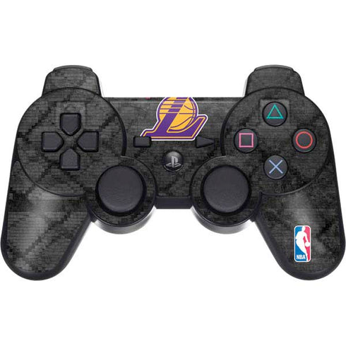 NBA Los Angeles Lakers Dark Rust PS3 Dual Shock wireless controller Skin