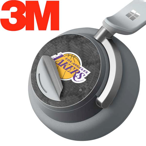 NBA Los Angeles Lakers Dark Rust Surface Headphones Skin