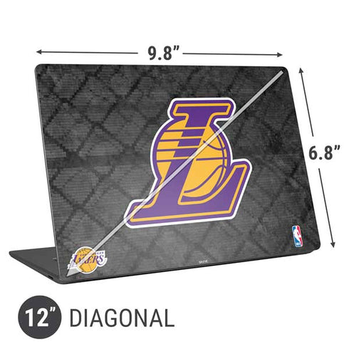 NBA Los Angeles Lakers Dark Rust Universal Laptop 12in (9.8 x 6.8in) Skin