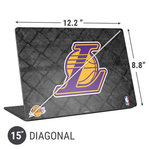 NBA Los Angeles Lakers Dark Rust Universal Laptop 15in (12.2 x 8.8in) Skin