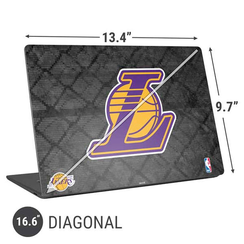 NBA Los Angeles Lakers Dark Rust Universal Laptop 16.6in (13.4 x 9.7in) Skin