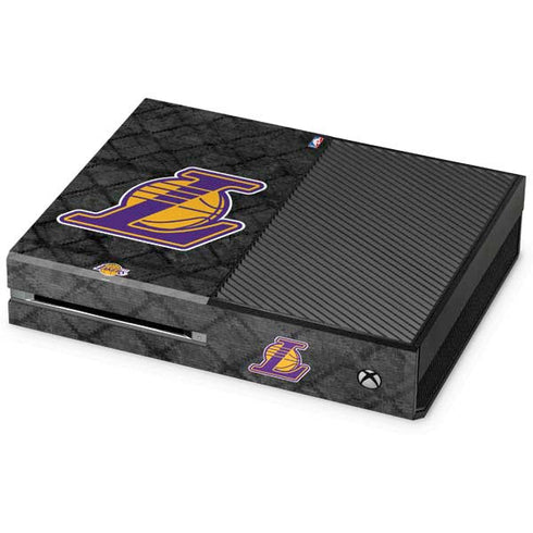 NBA Los Angeles Lakers Dark Rust Xbox One Console Skin