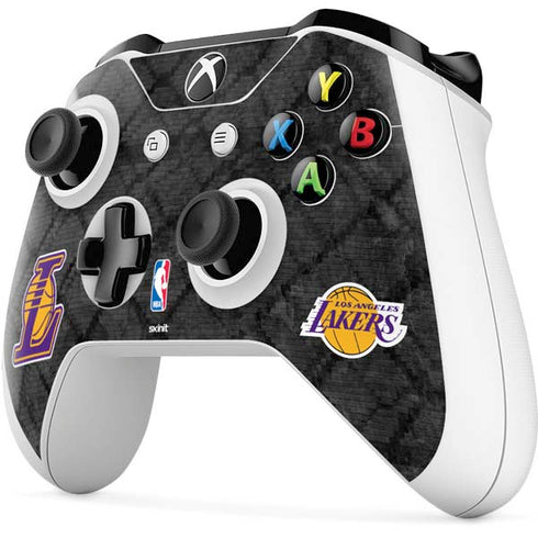 NBA Los Angeles Lakers Dark Rust Xbox One S Controller Skin