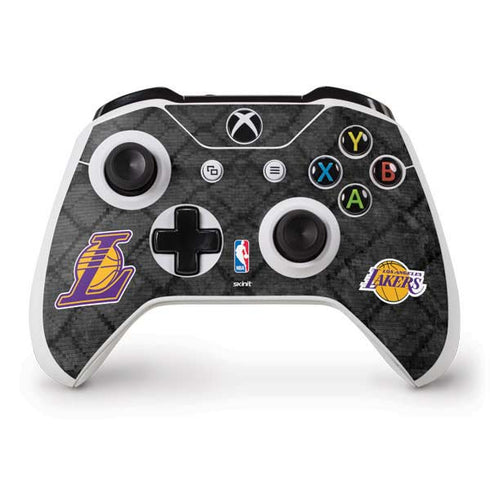 NBA Los Angeles Lakers Dark Rust Xbox One S Controller Skin