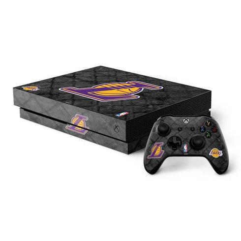 NBA Los Angeles Lakers Dark Rust Xbox One X Bundle Skin
