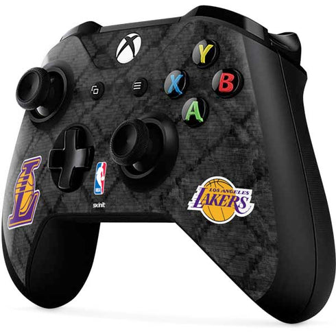 NBA Los Angeles Lakers Dark Rust Xbox One X Controller Skin