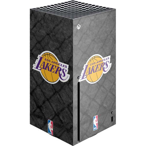NBA Los Angeles Lakers Dark Rust Xbox Series X Console Skin