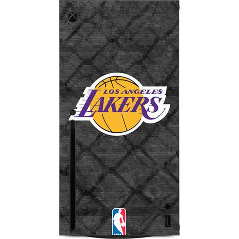 NBA Los Angeles Lakers Dark Rust Xbox Series X Console Skin