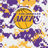 NBA Los Angeles Lakers Digi Camo Nintendo 2DS XL (2017) Skin
